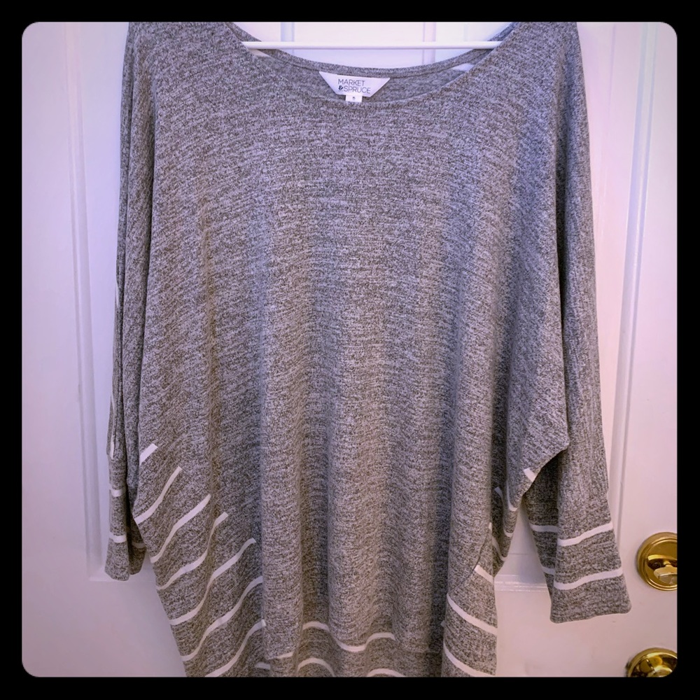 Market & Spruce Scoop Neck Knit Top
